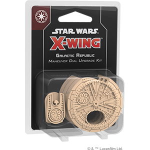 Galactic Republic Maneuver Dial Upgrade Kit Pre Order - X-Wing - The Hooded Goblin