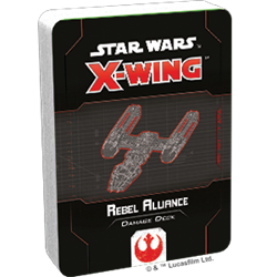 Star Wars X-Wing 2.0: Rebel Alliance Damage Deck - X-Wing - The Hooded Goblin