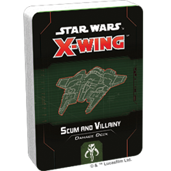 Star Wars X-Wing 2.0: Scum And Villainy Damage Deck - X-Wing - The Hooded Goblin