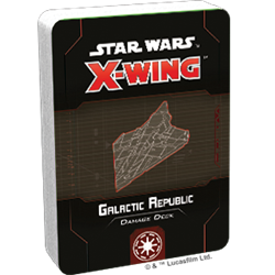 Star Wars X-Wing 2.0: Galactic Republic Damage Deck - X-Wing - The Hooded Goblin
