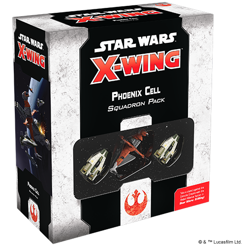 X-Wing Phoenix Cell Squadron Pack -  - The Hooded Goblin