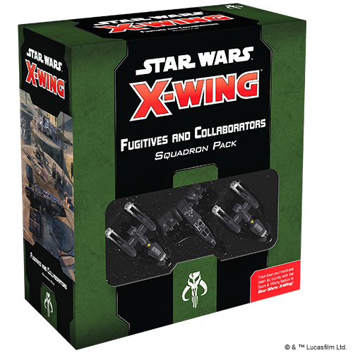 X-Wing Fugitives and Collaborators Squadron Pack -  - The Hooded Goblin