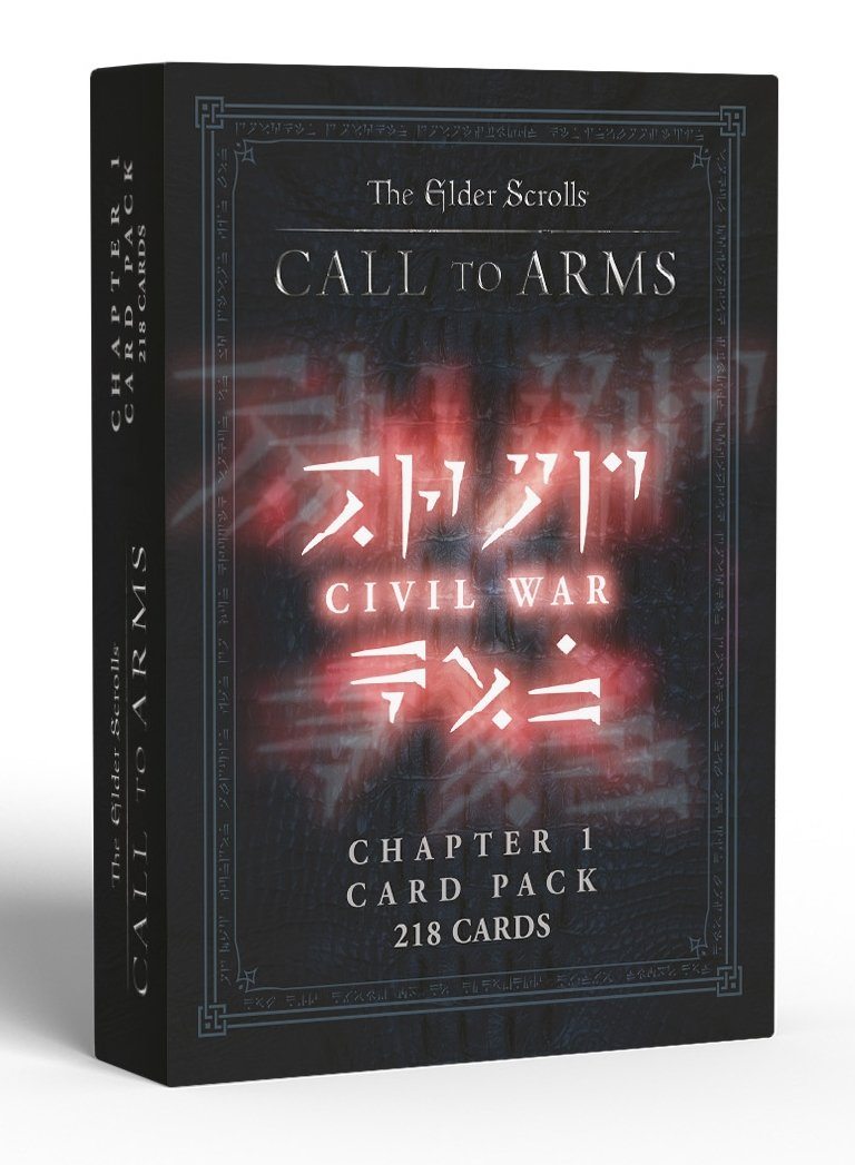 The Elder Scrolls: Call To Arms Chapter 1 Card Pack; Civil War - Card Game Supplies - The Hooded Goblin