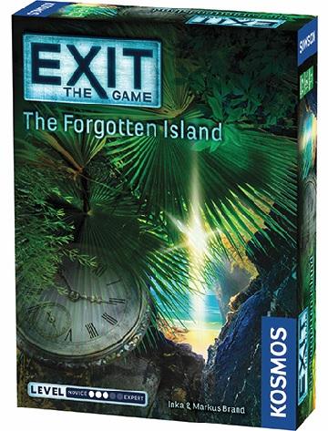 Exit The Game - The Forgotten Island - Board Game - The Hooded Goblin