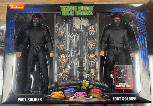 NECA Teenage Mutant Ninja Turtles: Foot Soldier (Two Pack)