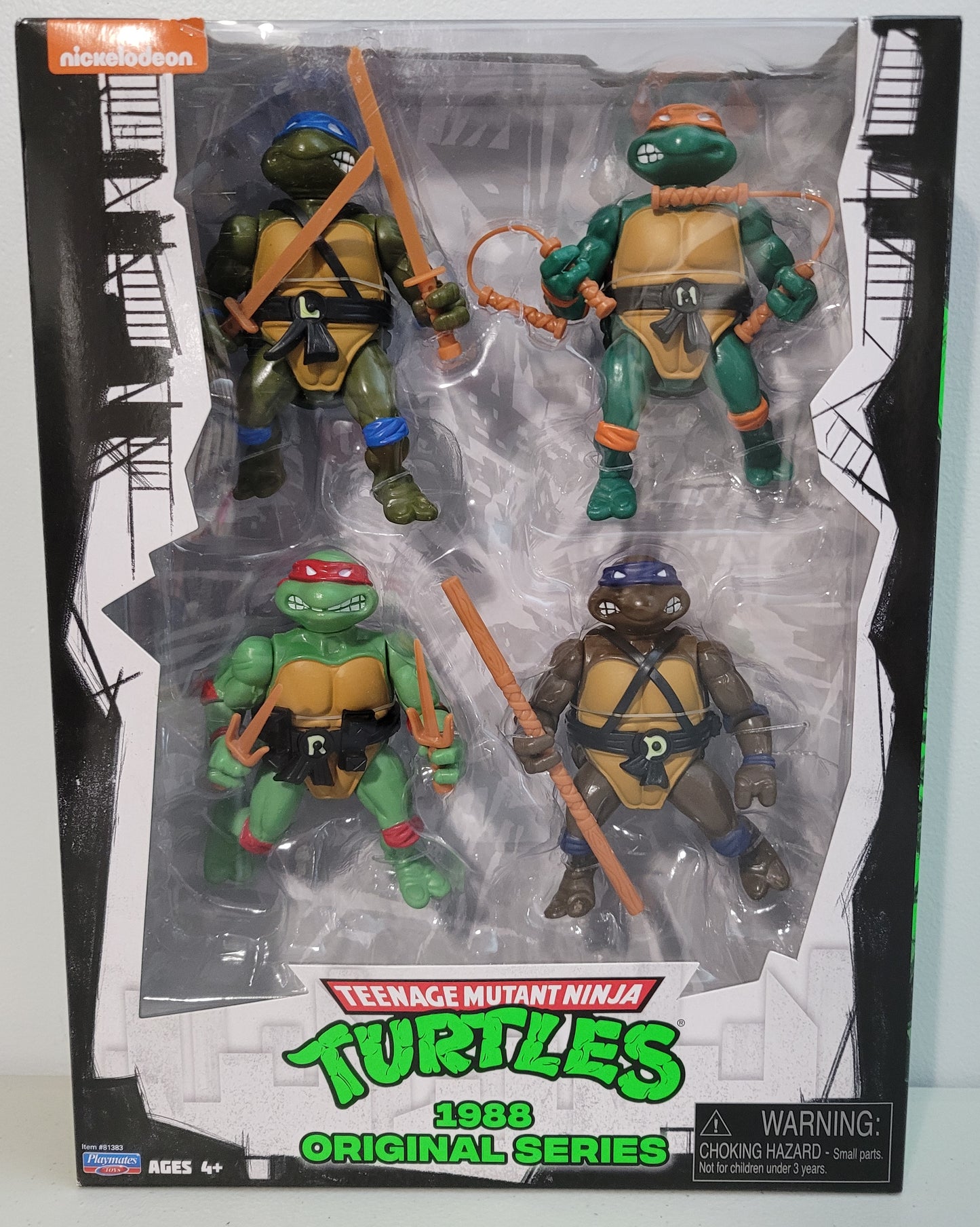 Teenage Mutant Ninja Turtles 1988 Original Series Figures