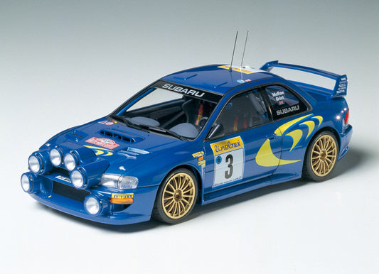 Tamiya Subaru Impreza WRC '98 Monte-Carlo 1/24 Scale Sports Car Series Model Kit