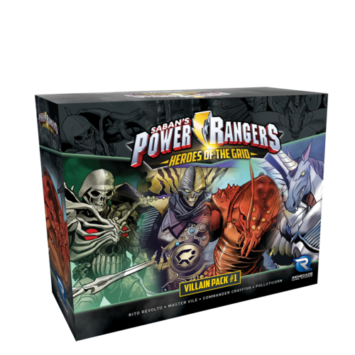 Power Rangers: Villain Pack #1 - Board Game - The Hooded Goblin