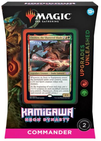 Magic: The Gathering - Kamigawa: Neon Dynasty Commander Deck - Upgrades Unleashed