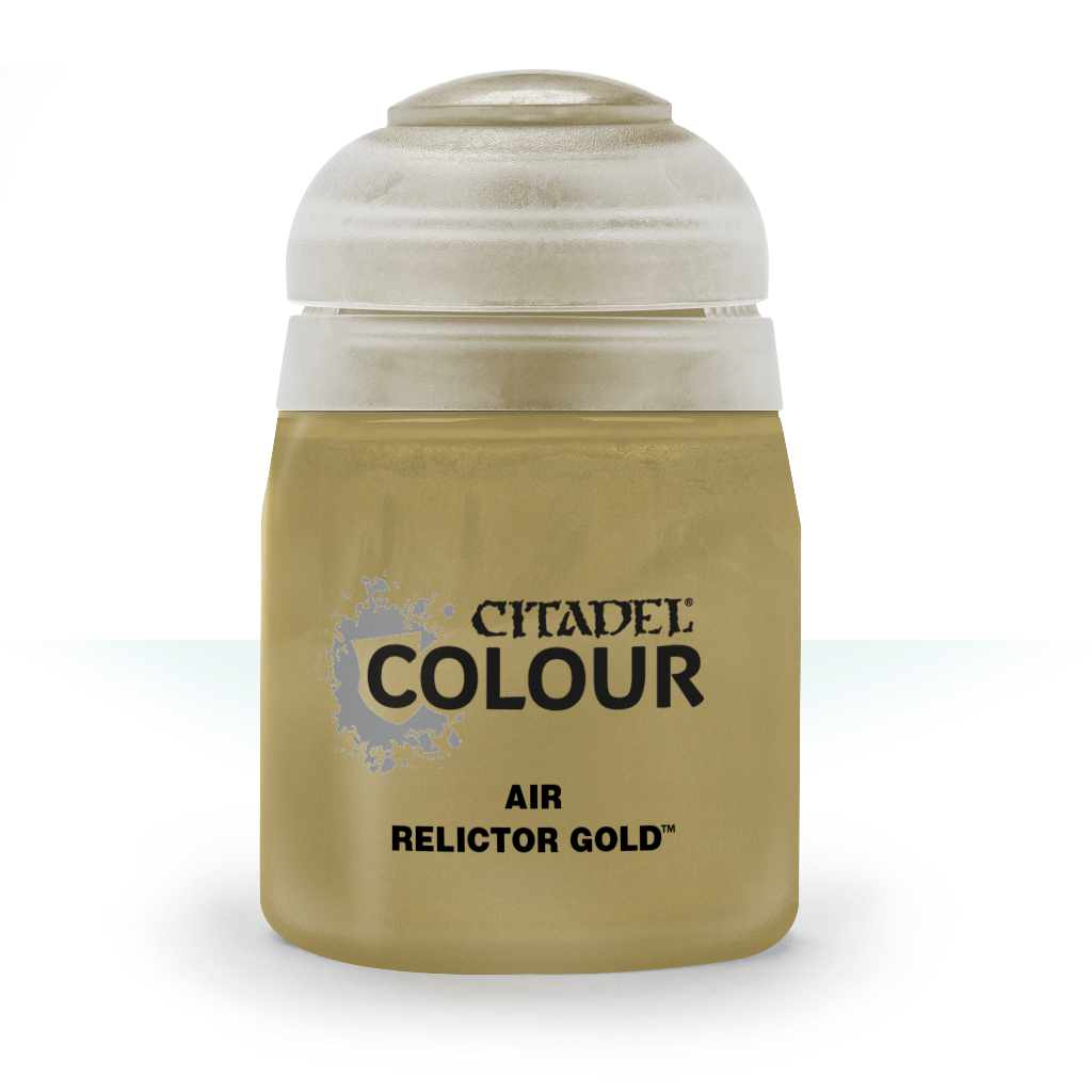 Air: Relictor Gold (24Ml) - Citadel Painting Supplies - The Hooded Goblin