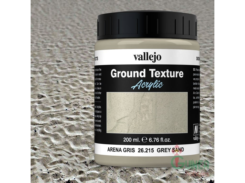 Vallejo Diorama Effect - Grey Sand - Ground Texture 26215 - Painting Supplies - The Hooded Goblin