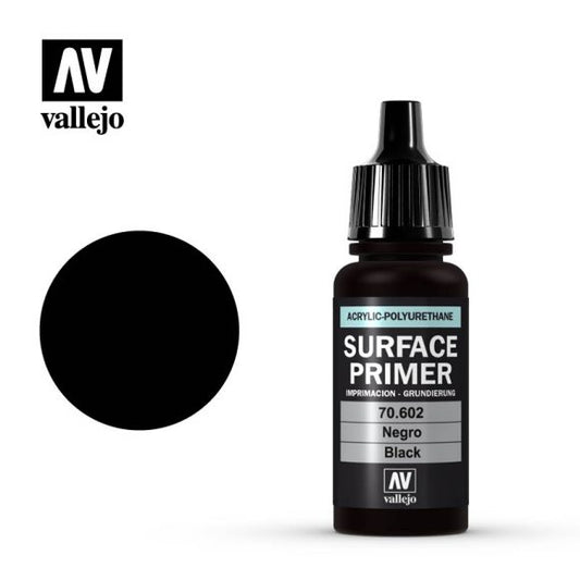 Surface Primer Black 17Ml - Painting Supplies - The Hooded Goblin