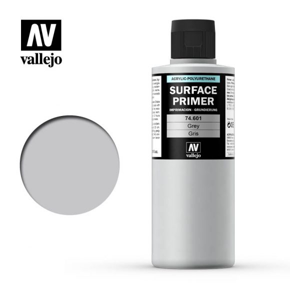 Surface Primer - Grey 200Ml - Painting Supplies - The Hooded Goblin