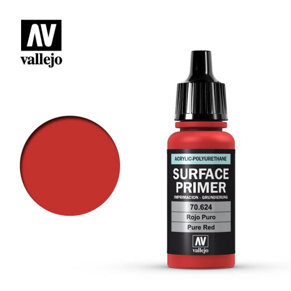 Surface Primer - Pure Red 17Ml - Painting Supplies - The Hooded Goblin