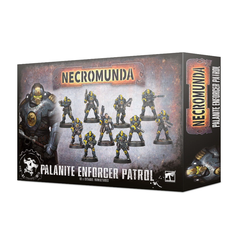 Necromunda: Palanite Enforcer Patrol - Necromunda - The Hooded Goblin