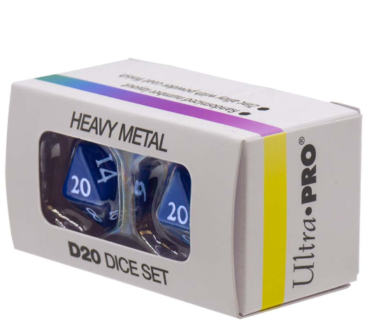 Dice Heavy Metal - Vivid Blue