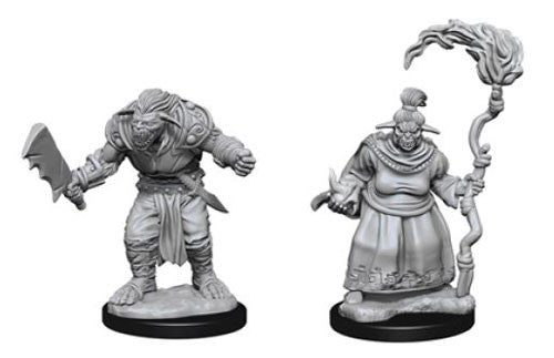Pathfinder Battles Deep Cuts Unpainted Miniatures: Bugbears (2) - Dungeons and Dragons - The Hooded Goblin
