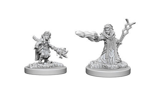 Dnd Unpainted Minis Wv6 Female Gnome Wizard - Dungeons and Dragons - The Hooded Goblin