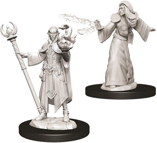 D&D Nolzur'S Marvelous Unpainted Miniatures: Male Elf Wizard - Roleplaying Games - The Hooded Goblin