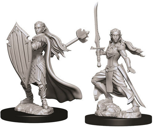 D&D Nolzur'S Marvelous Unpainted Miniatures: Female Elf Paladin - Roleplaying Games - The Hooded Goblin