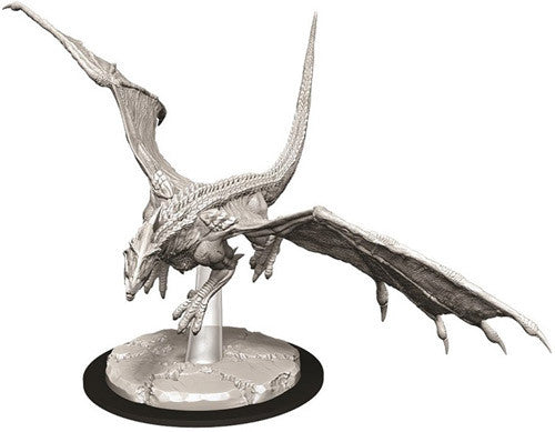 D&D Nolzur'S Marvelous Unpainted Miniatures: Young White Dragon - Roleplaying Games - The Hooded Goblin