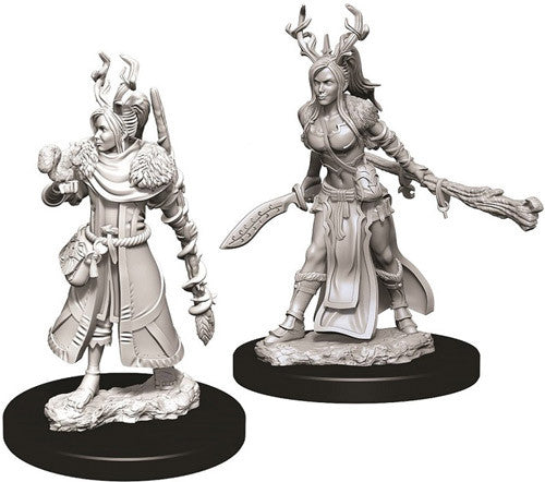 D&D Nolzur'S Marvelous Unpainted Miniatures: Female Human Druid - Roleplaying Games - The Hooded Goblin