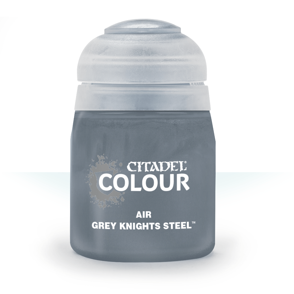 Air: Grey Knights Steel (24Ml) - Citadel Painting Supplies - The Hooded Goblin