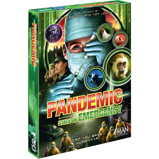 Pandemic Expansion: State Of Emergency - Board Game - The Hooded Goblin