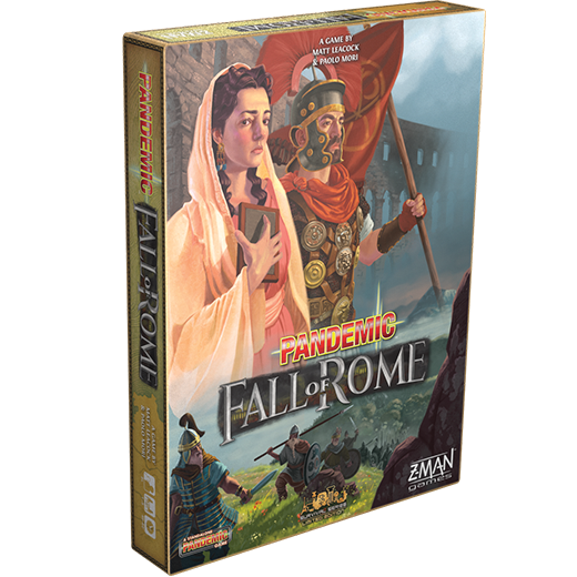 Pandemic: Fall Of Rome - Board Game - The Hooded Goblin